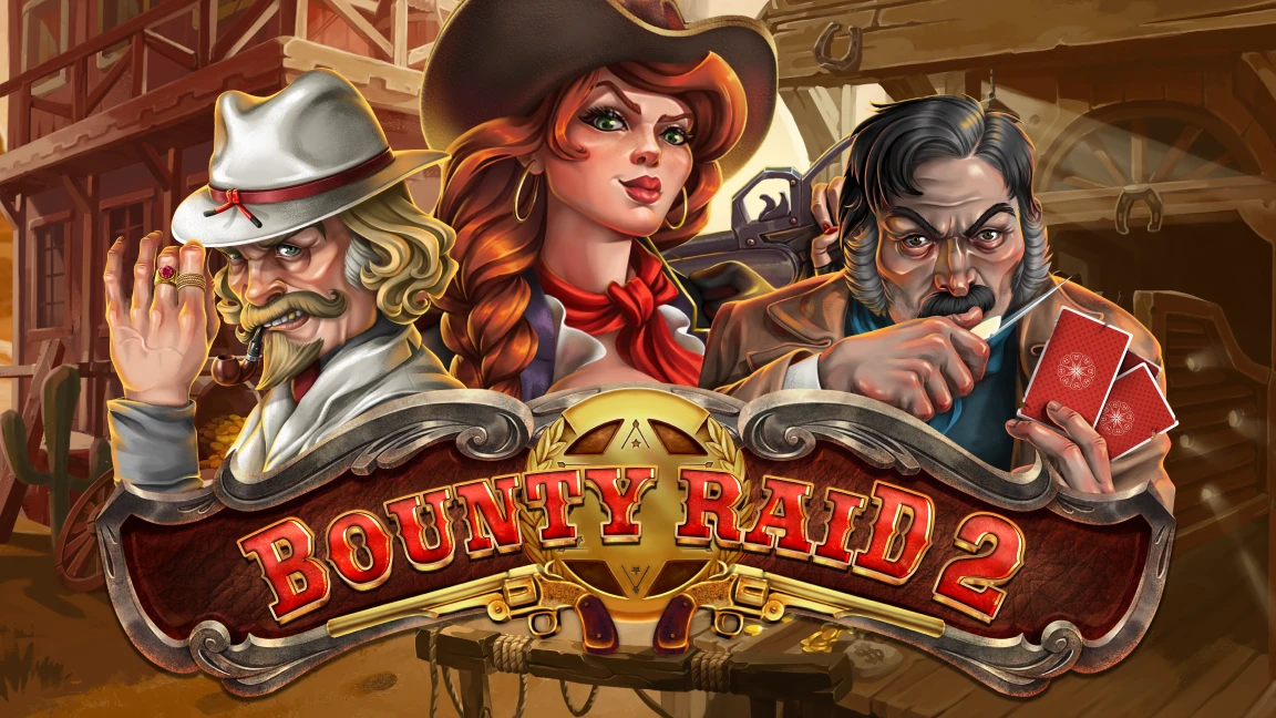 The promotional header for Bounty Raid 2, an online slot game on Betty.ca.