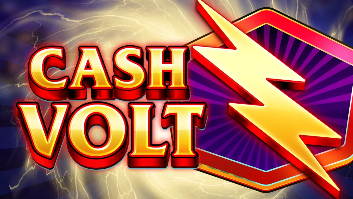 The promotional header for Cash Volt, an online slot game on Betty.ca.