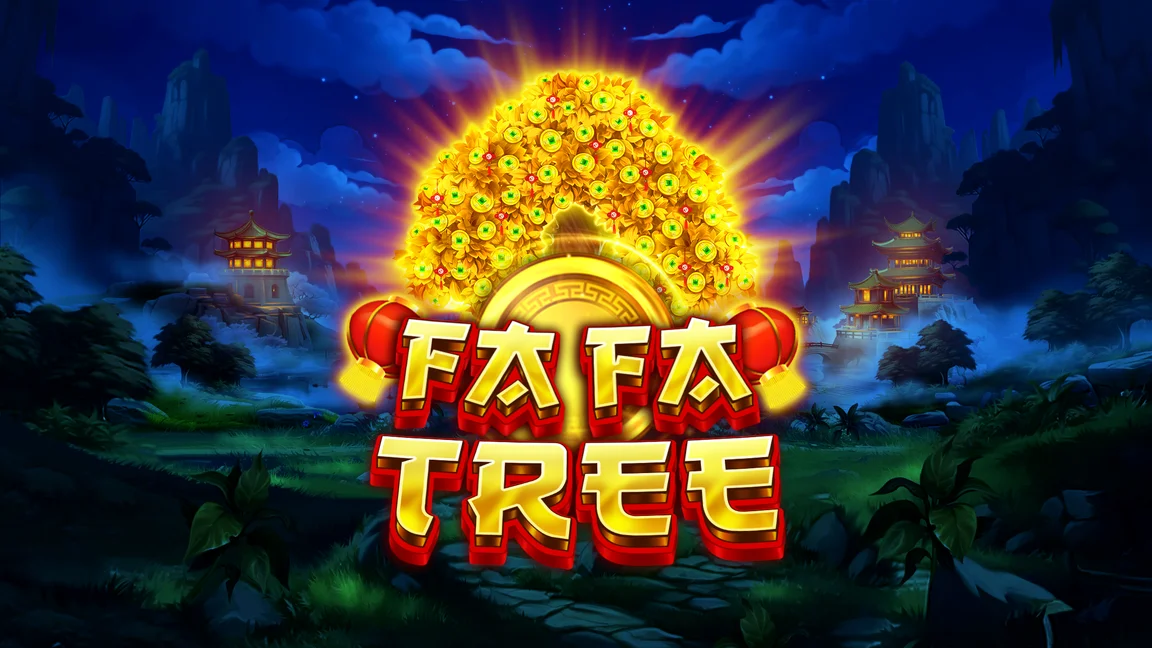 The promotional header for Fa Fa Tree, an online slot game on Betty.ca.
