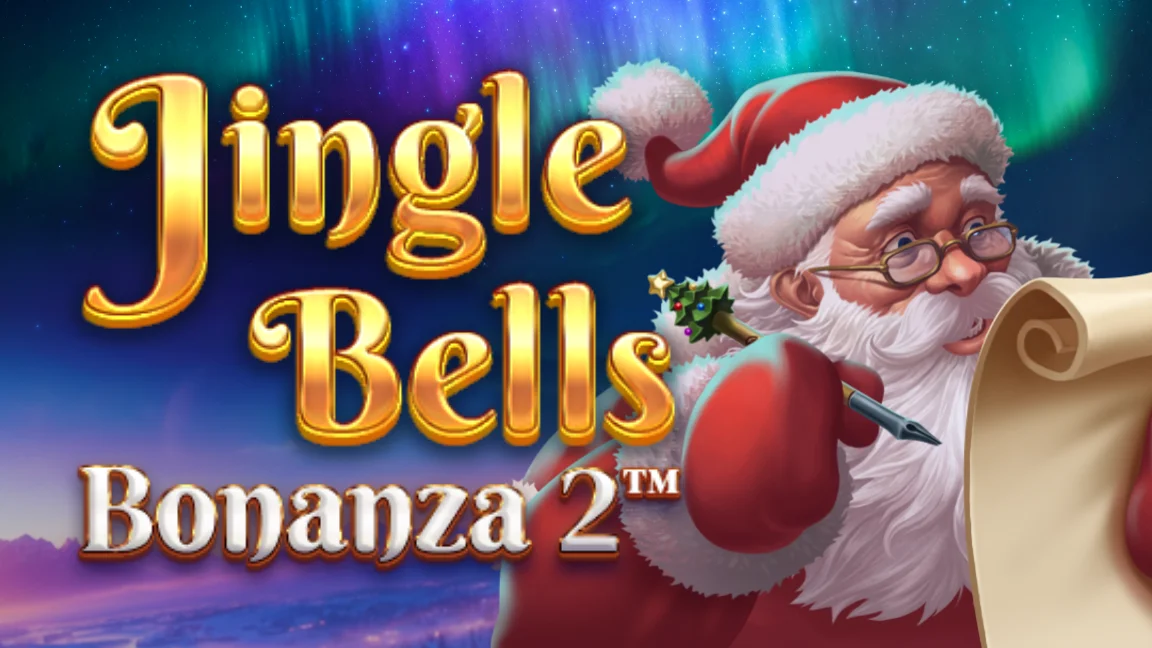 The promotional header for Jingle Bells Bonanza 2, an online slot game on Betty.ca.