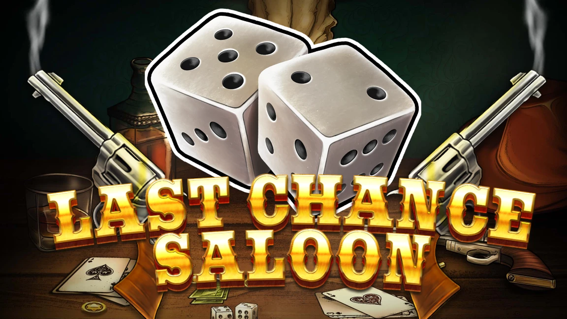 The promotional header for Last Chance Saloon, an online slot game on Betty.ca.