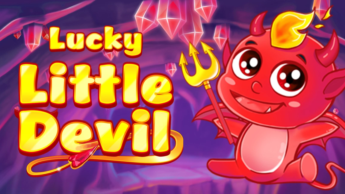 The promotional header for Lucky Little Devil, an online slot game on Betty.ca.