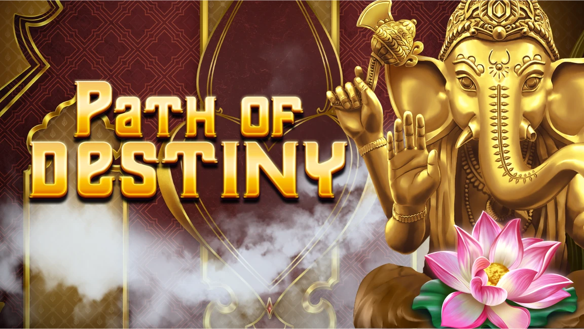 The promotional header for Path of Destiny, an online slot game on Betty.ca.