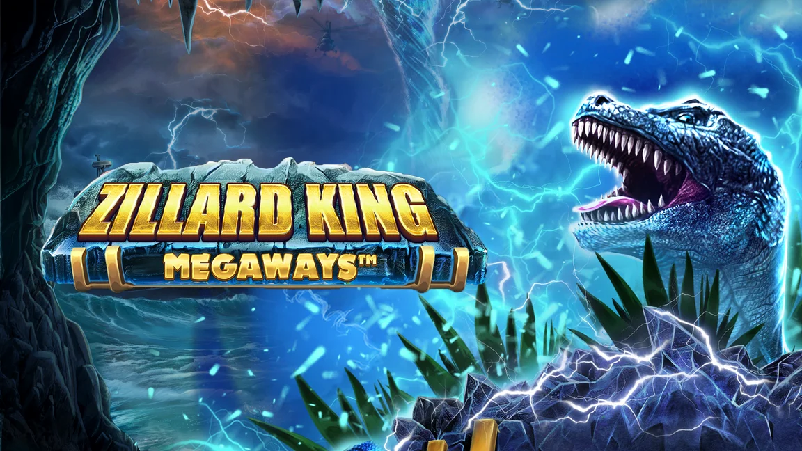 The promotional header for Zillard King Megaways, an online slot game on Betty.ca.