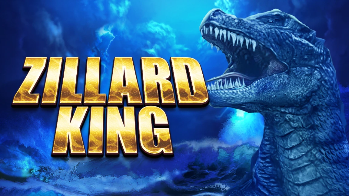 The promotional header for Zillard King, an online slot game on Betty.ca.