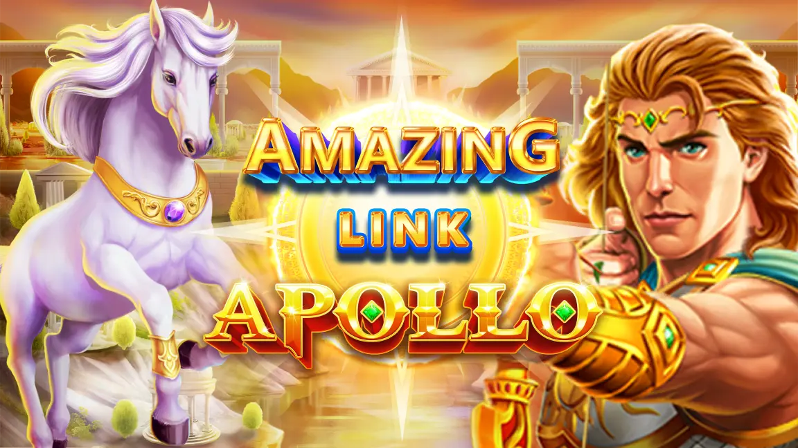 The promotional header for Amazing Link™ Apollo, an online slot game on Betty.ca.