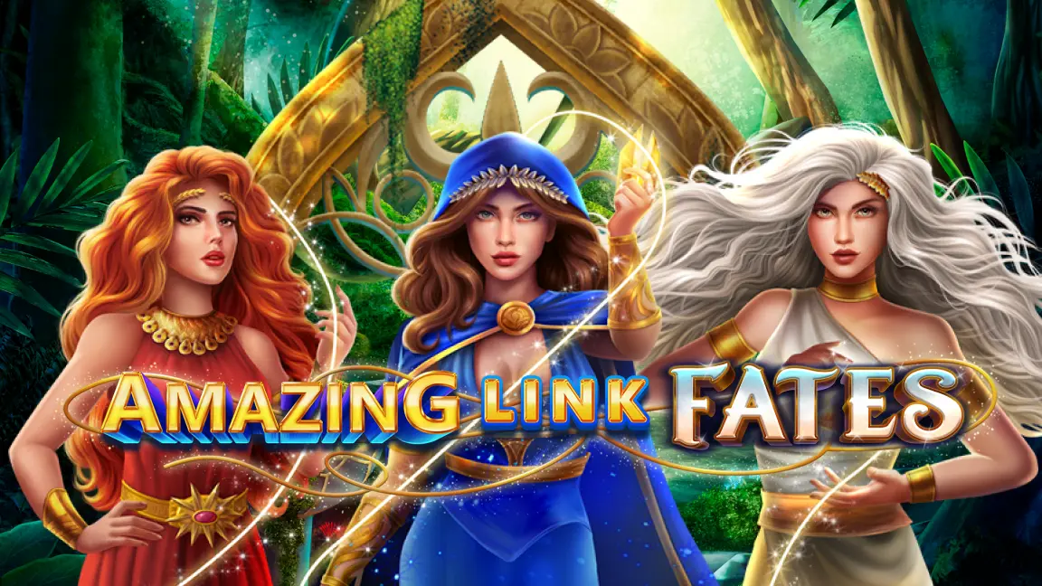 The promotional header for Amazing Link™ Fates, an online slot game on Betty.ca.