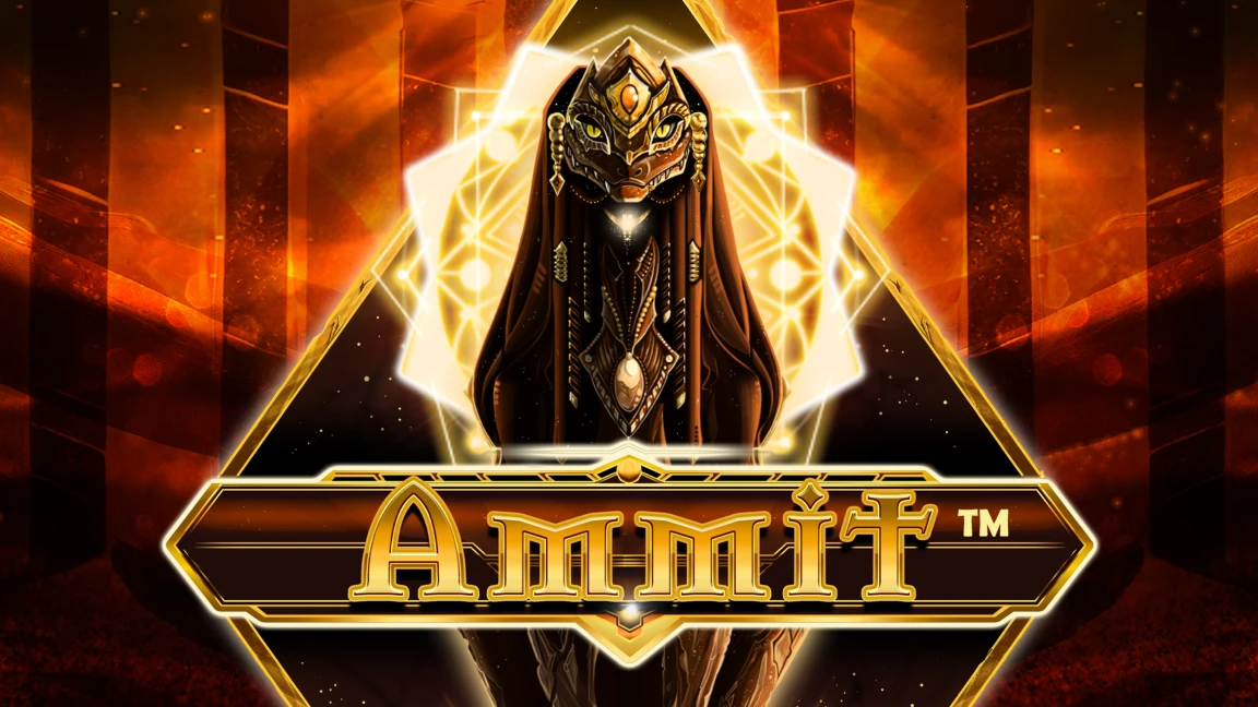 The promotional header for Ammit™, an online slot game on Betty.ca.