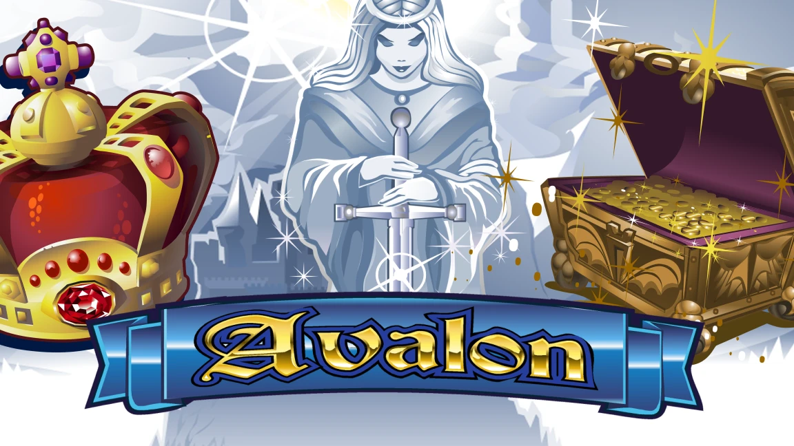 The promotional header for Avalon, an online slot game on Betty.ca.