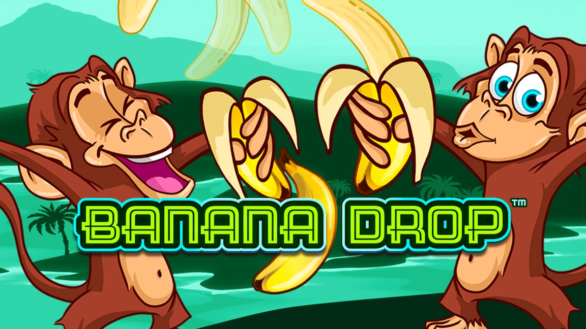 The promotional header for Banana Drop, an online slot game on Betty.ca.