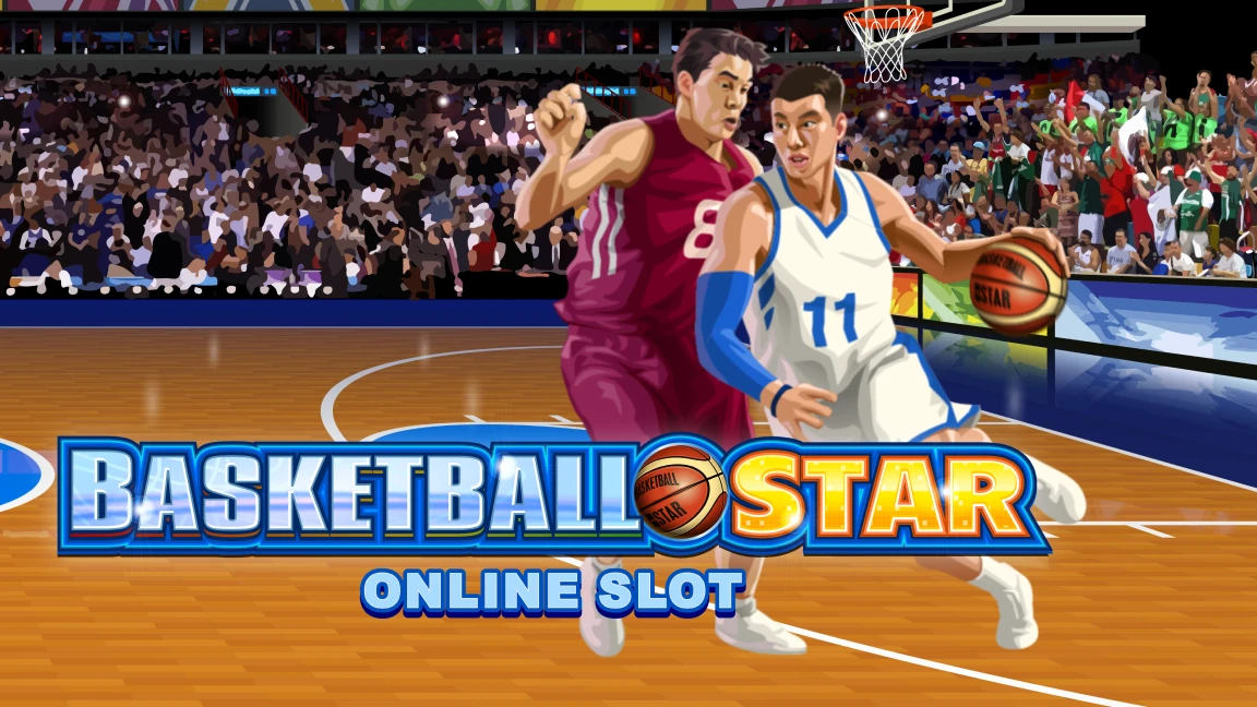 The promotional header for Basketball Star, an online slot game on Betty.ca.