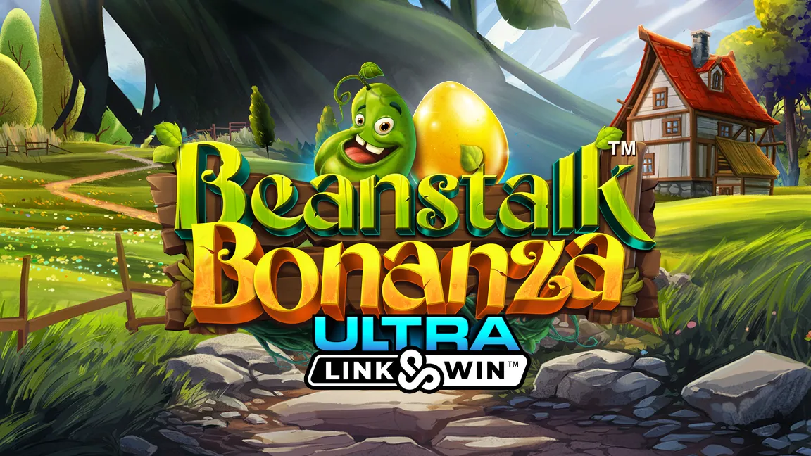 The promotional header for Beanstalk Bonanza™, an online slot game on Betty.ca.