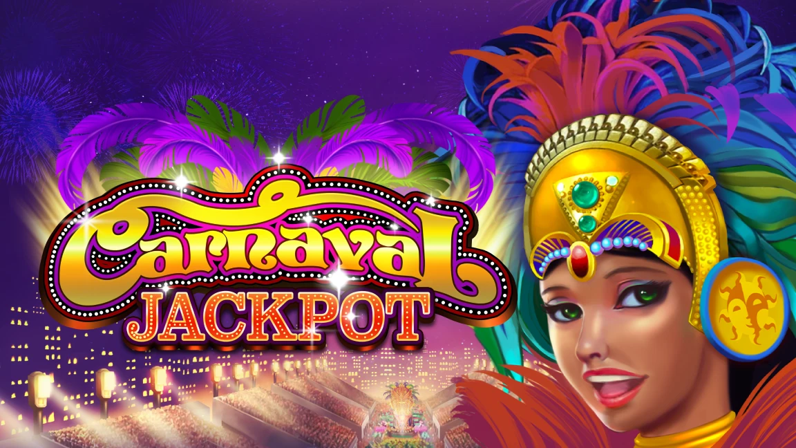 The promotional header for Carnaval Jackpot, an online slot game on Betty.ca.
