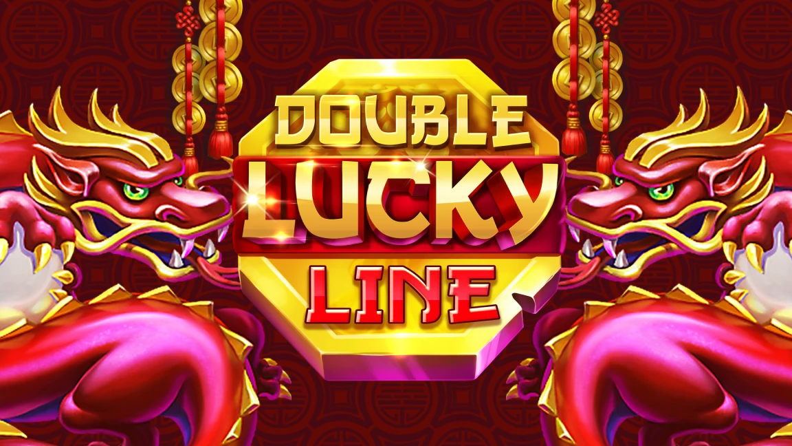 The promotional header for Double Lucky Line, an online slot game on Betty.ca.