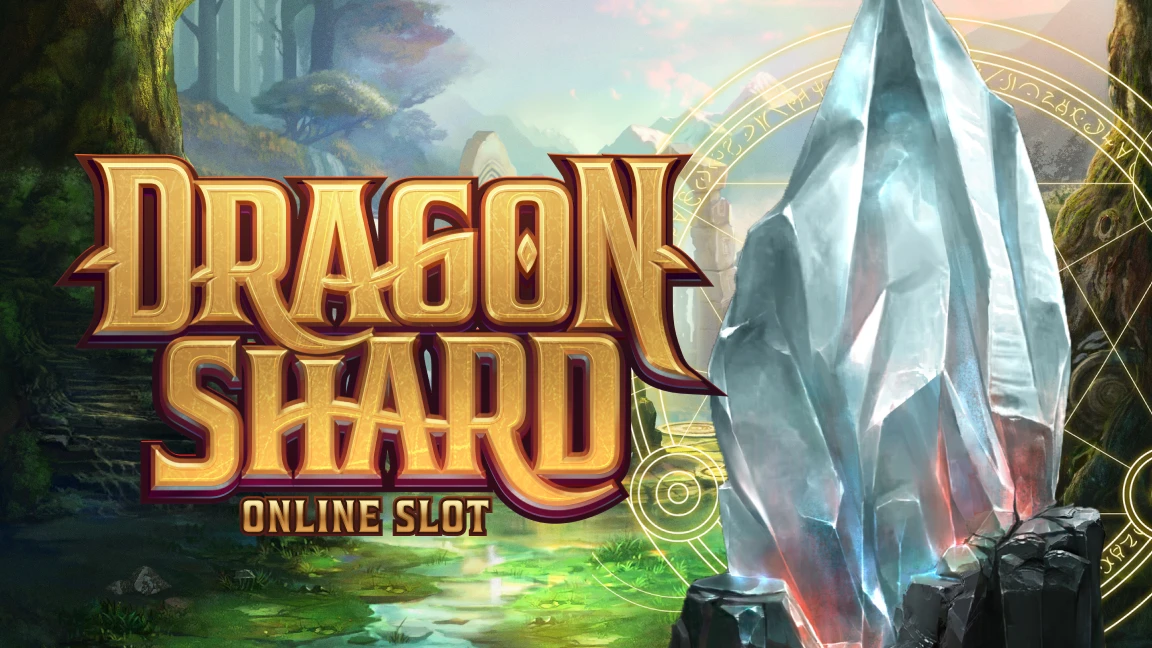 The promotional header for Dragon Shard, an online slot game on Betty.ca.