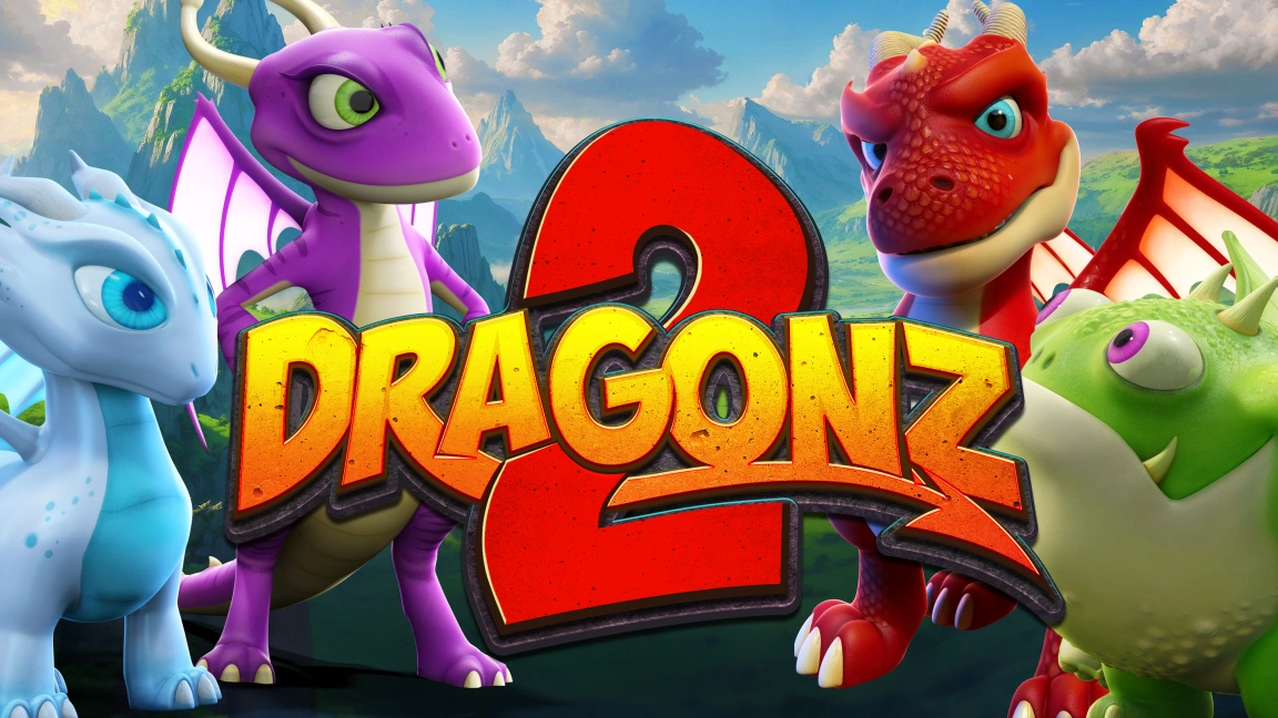 The promotional header for Dragonz 2, an online slot game on Betty.ca.