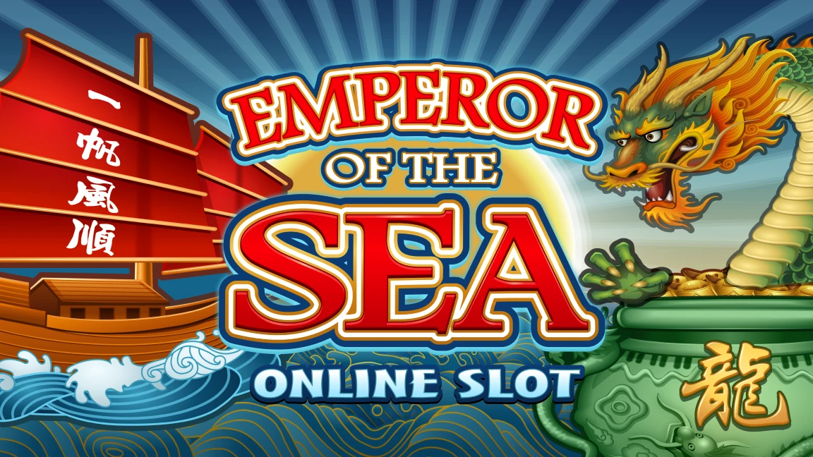 The promotional header for Emperor of the Sea, an online slot game on Betty.ca.