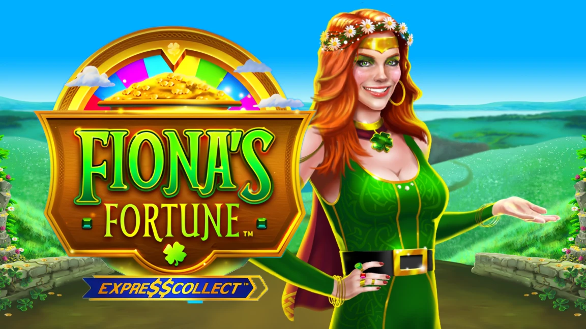 The promotional header for Fiona's Fortune™, an online slot game on Betty.ca.