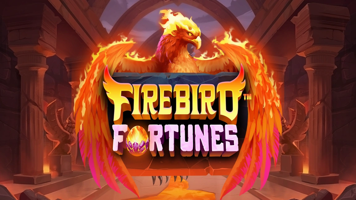The promotional header for Firebird Fortunes™, an online slot game on Betty.ca.