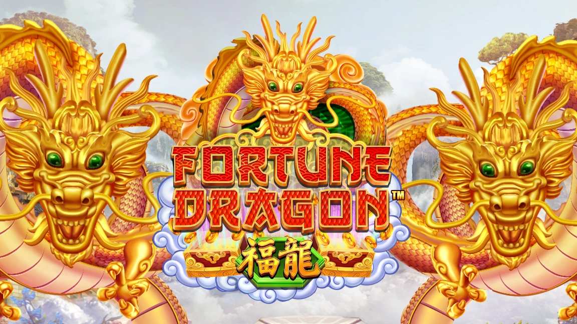The promotional header for Fortune Dragon™, an online slot game on Betty.ca.