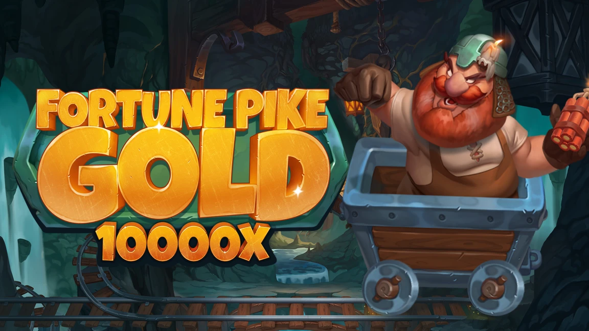 The promotional header for Fortune Pike Gold, an online slot game on Betty.ca.