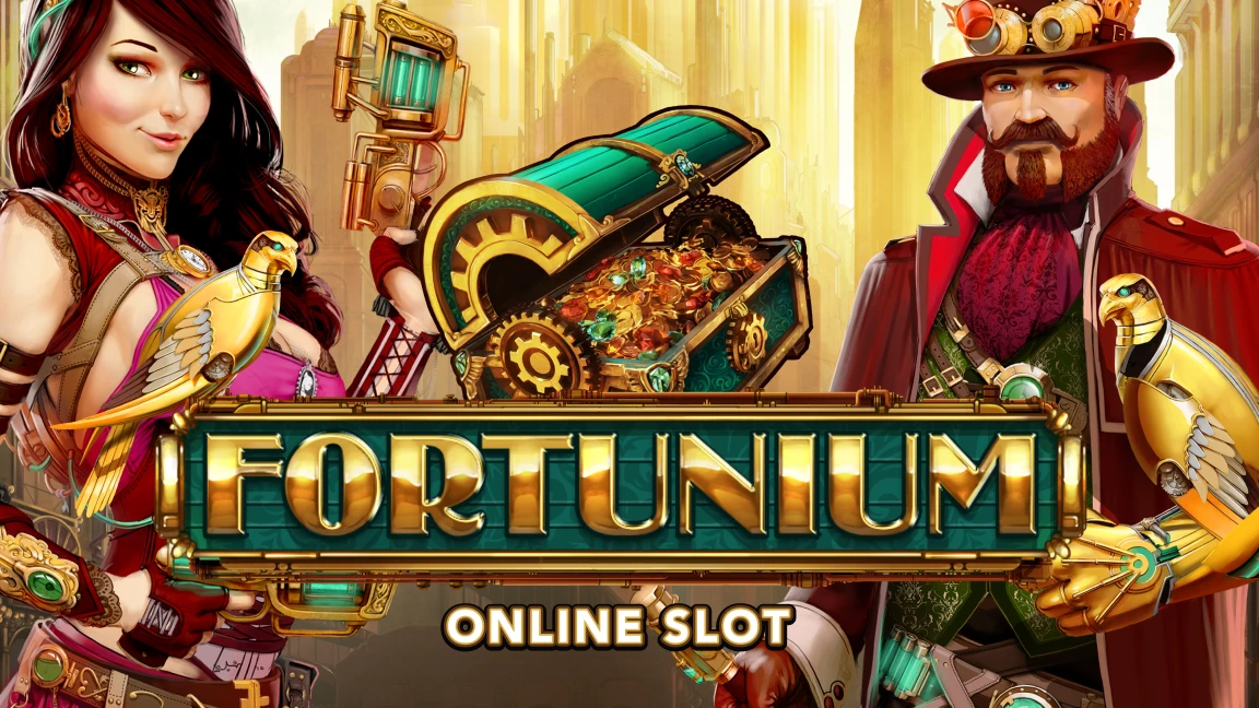 The promotional header for Fortunium, an online slot game on Betty.ca.