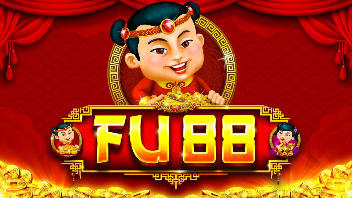 The promotional header for Fu 88, an online slot game on Betty.ca.
