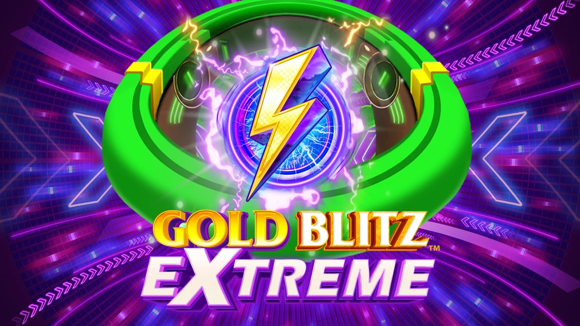 The promotional header for Gold Blitz Extreme ™, an online slot game on Betty.ca.
