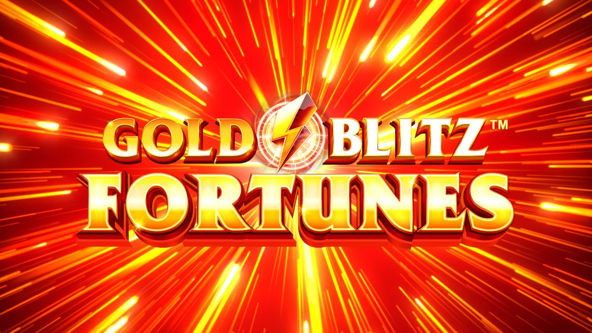 The promotional header for Gold Blitz Fortunes, an online slot game on Betty.ca.