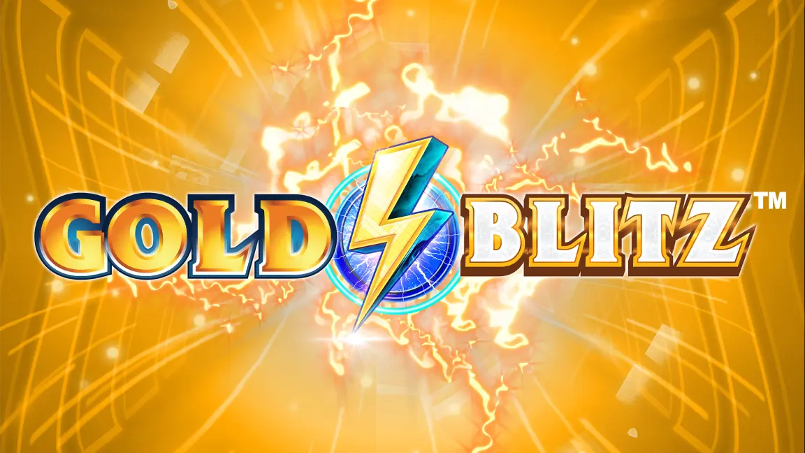 The promotional header for Gold Blitz™, an online slot game on Betty.ca.