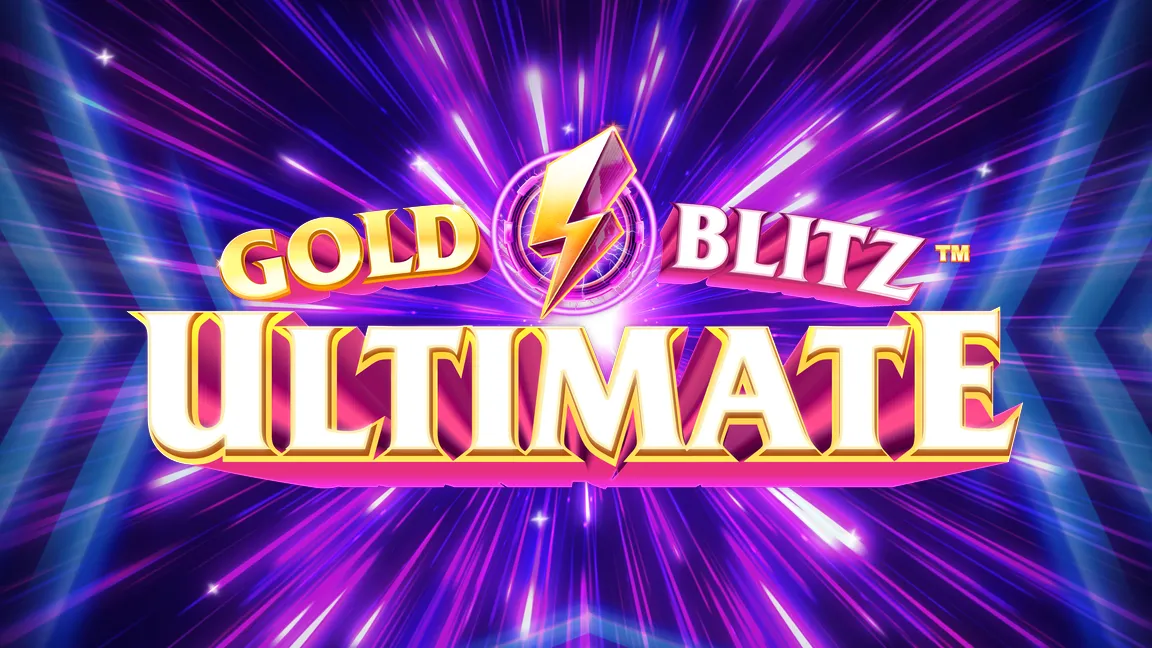 The promotional header for Gold Blitz™ Ultimate, an online slot game on Betty.ca.