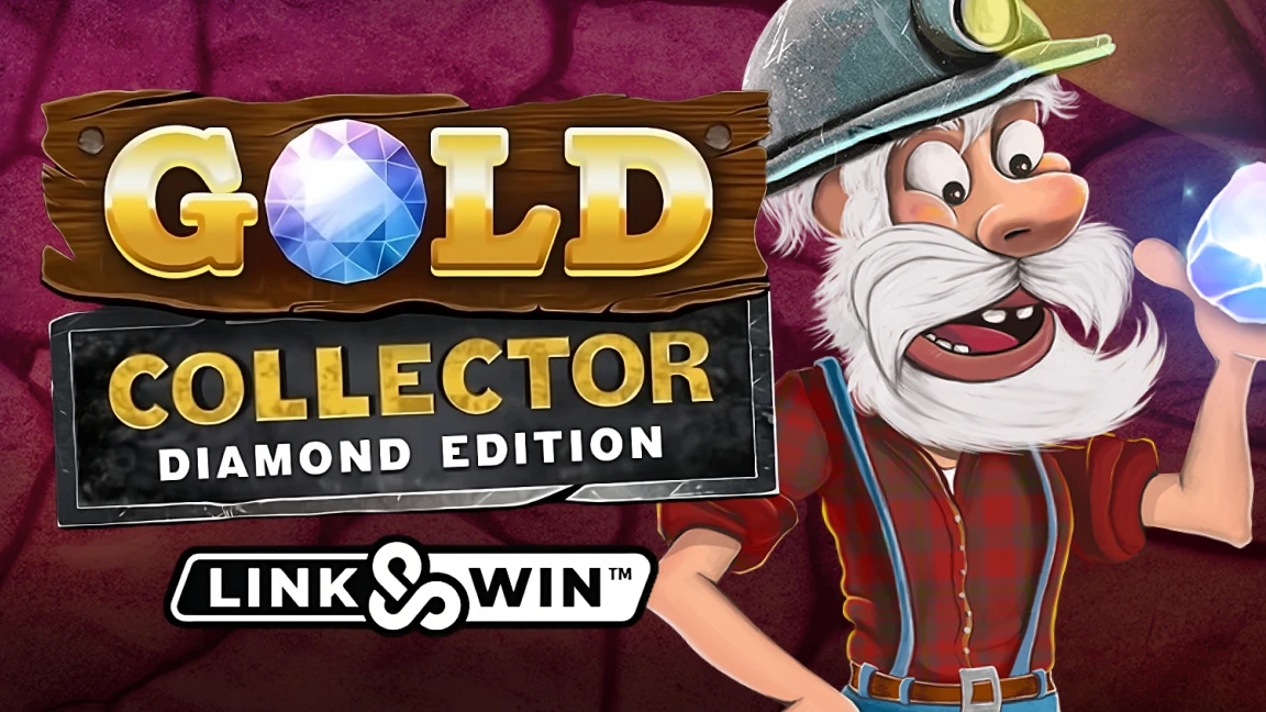 The promotional header for Gold Collector: Diamond Edition, an online slot game on Betty.ca.
