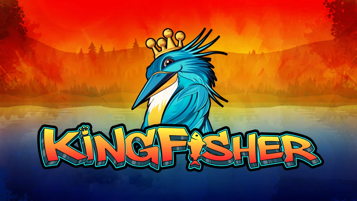 The promotional header for Kingfisher™, an online slot game on Betty.ca.