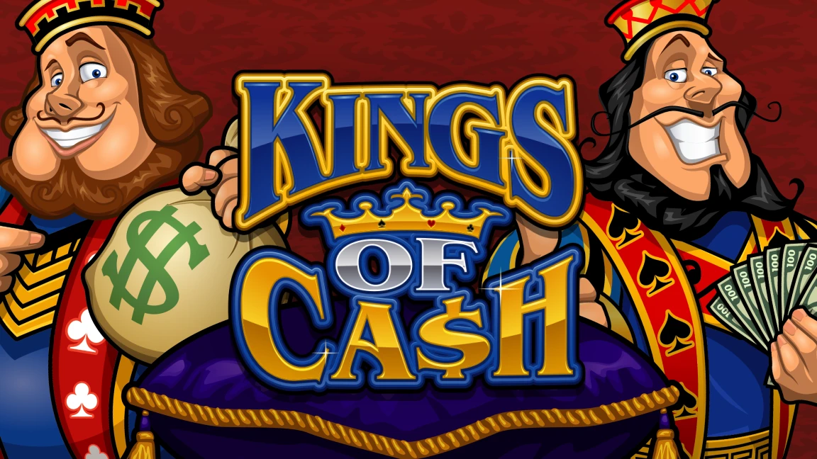 The promotional header for Kings of Cash, an online slot game on Betty.ca.