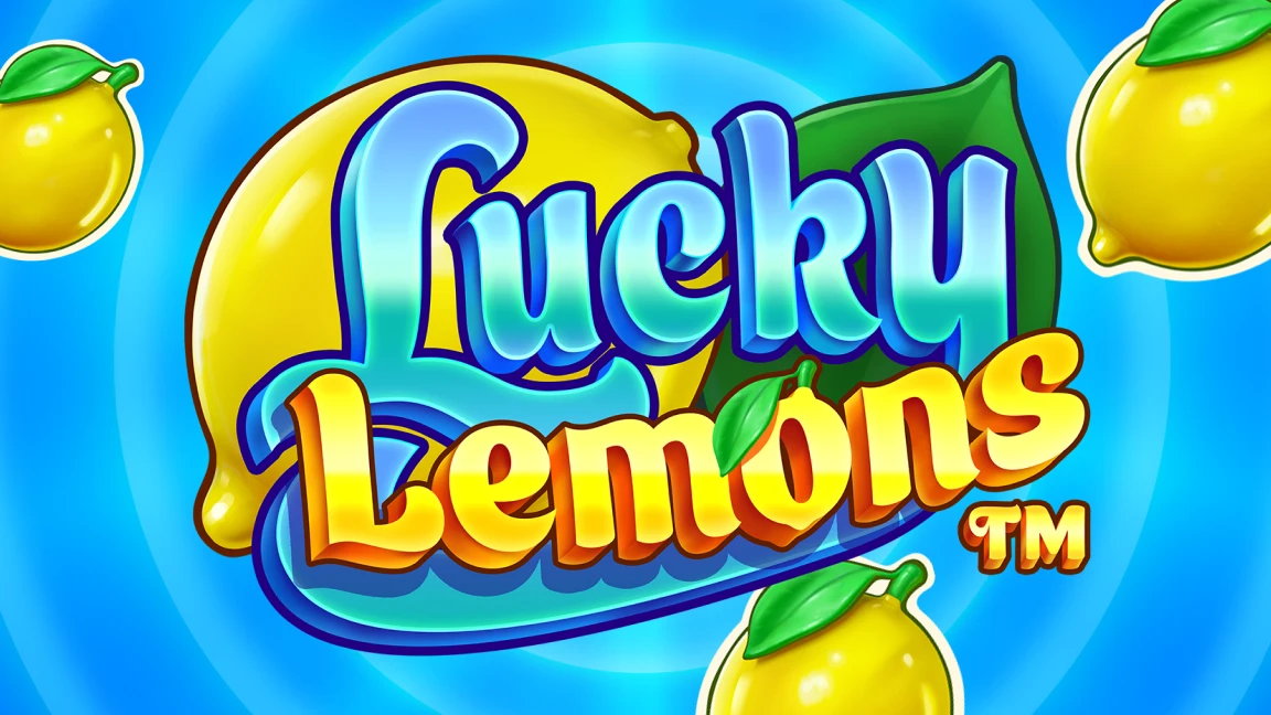 The promotional header for Lucky Lemons™, an online slot game on Betty.ca.