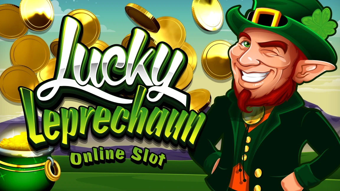 The promotional header for Lucky Leprechaun, an online slot game on Betty.ca.