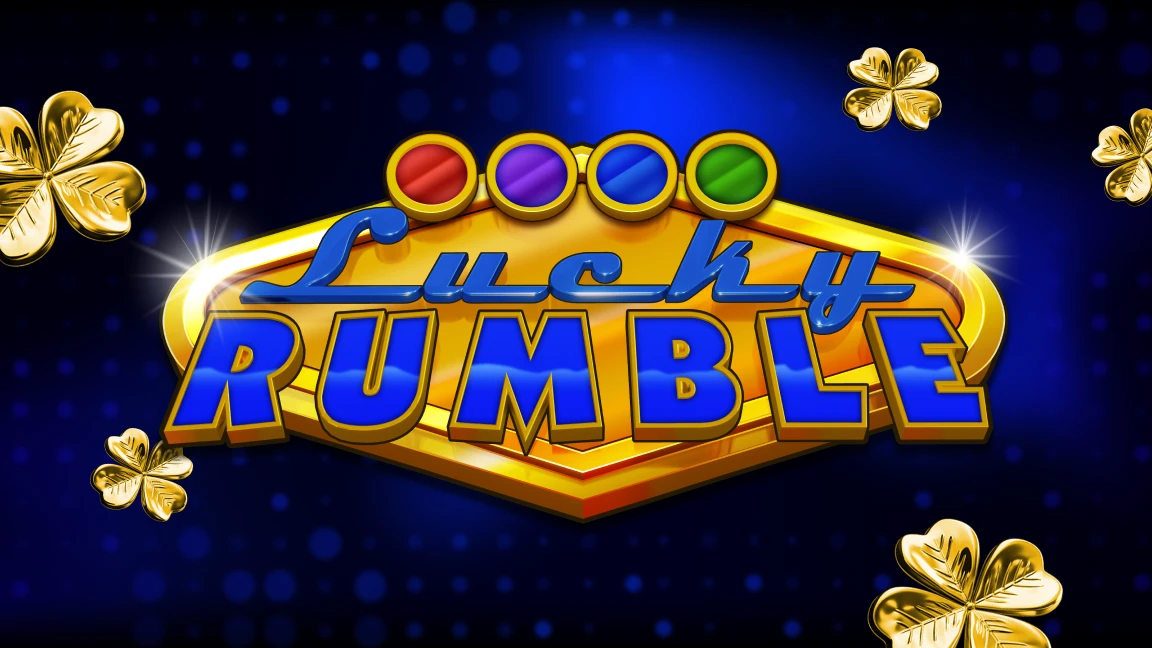 The promotional header for Lucky Rumble™, an online slot game on Betty.ca.