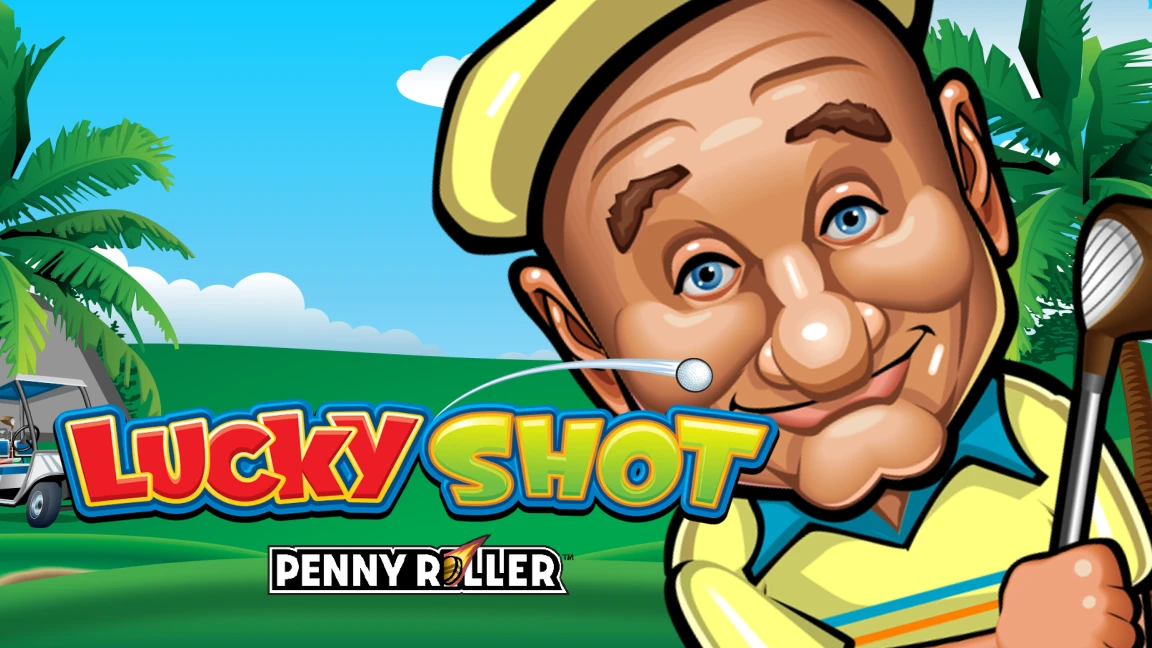The promotional header for Lucky Shot, an online slot game on Betty.ca.