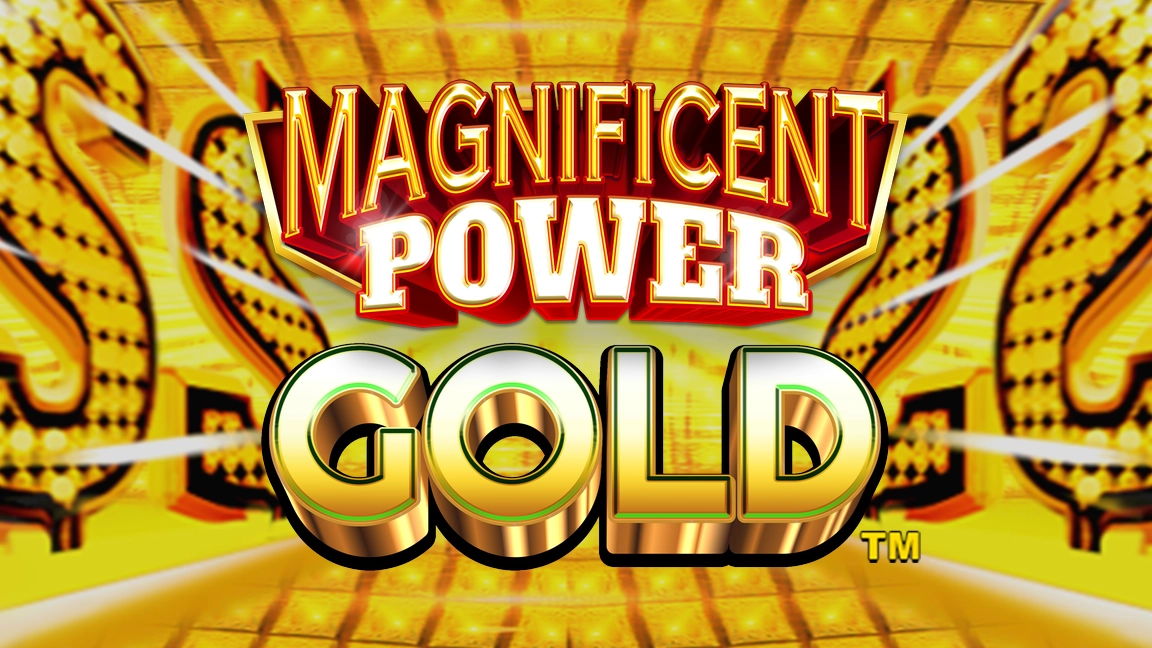The promotional header for Magnificent Power Gold™, an online slot game on Betty.ca.