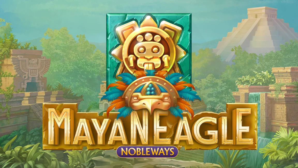 The promotional header for Mayan Eagle, an online slot game on Betty.ca.