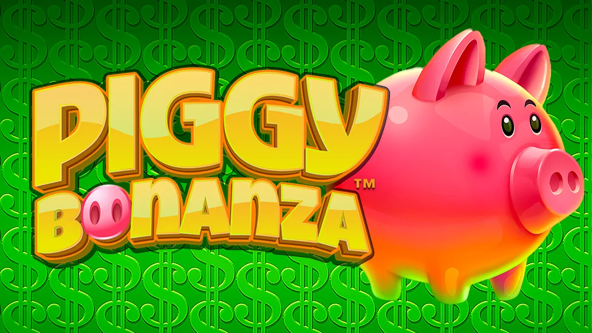 The promotional header for Piggy Bonanza, an online slot game on Betty.ca.