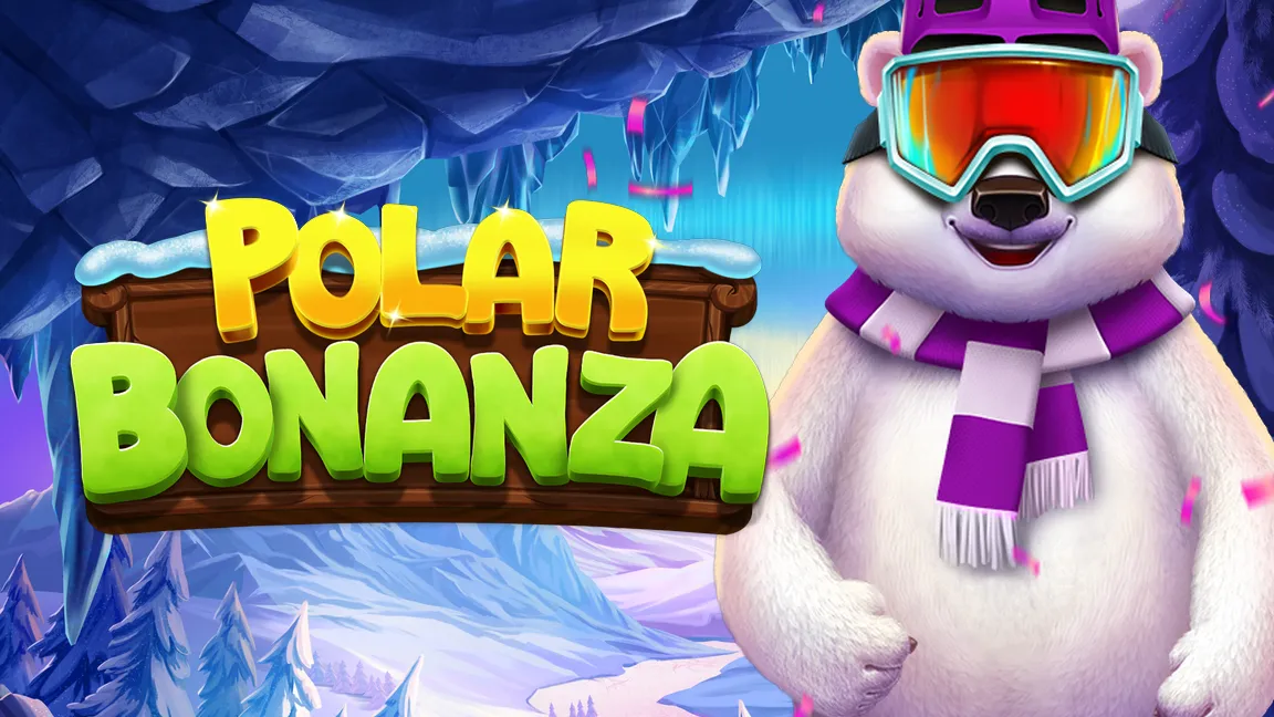 The promotional header for Polar Bonanza™, an online slot game on Betty.ca.