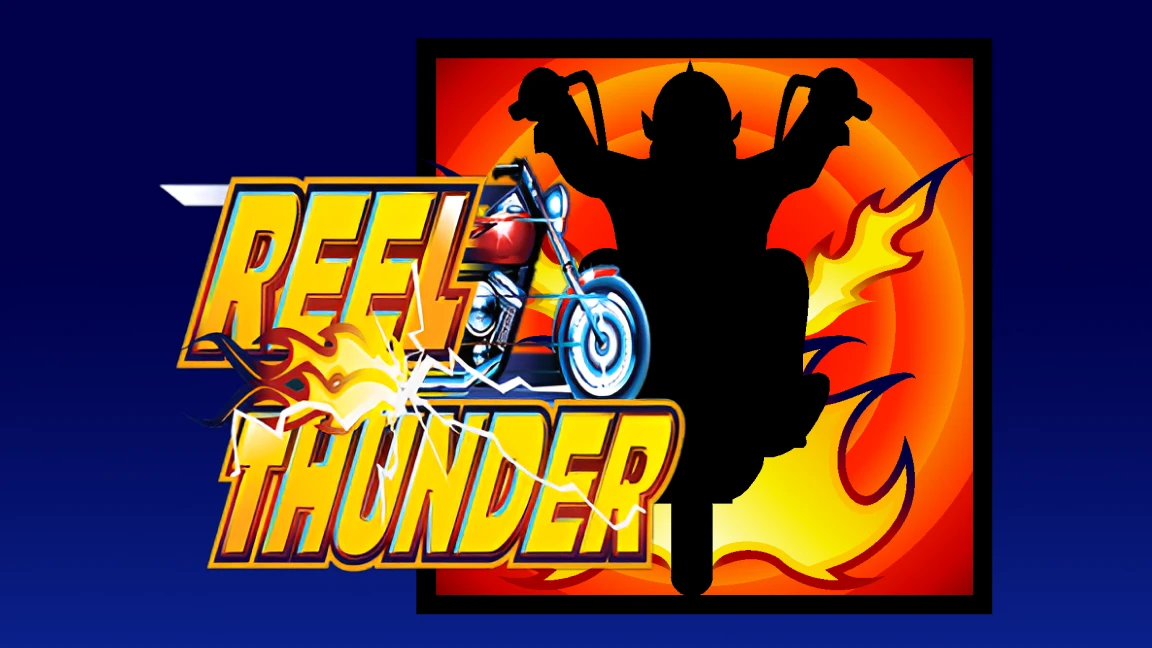 The promotional header for Reel Thunder, an online slot game on Betty.ca.
