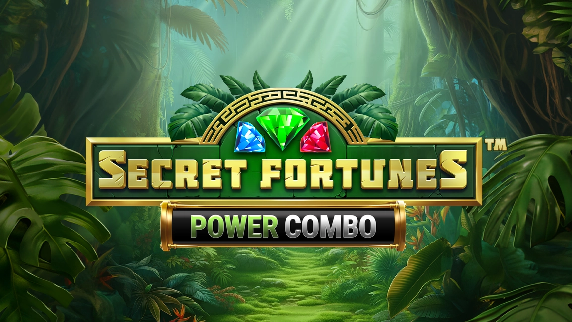 The promotional header for Secret Fortunes Power Combo, an online slot game on Betty.ca.