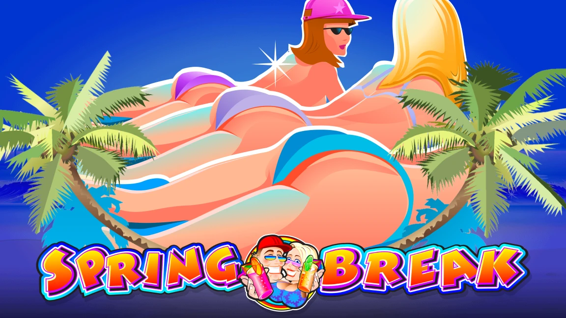 The promotional header for Spring Break, an online slot game on Betty.ca.