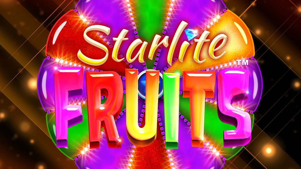 The promotional header for Starlite Fruits, an online slot game on Betty.ca.