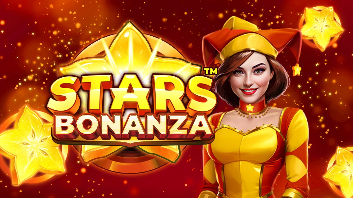 The promotional header for Stars Bonanza™, an online slot game on Betty.ca.