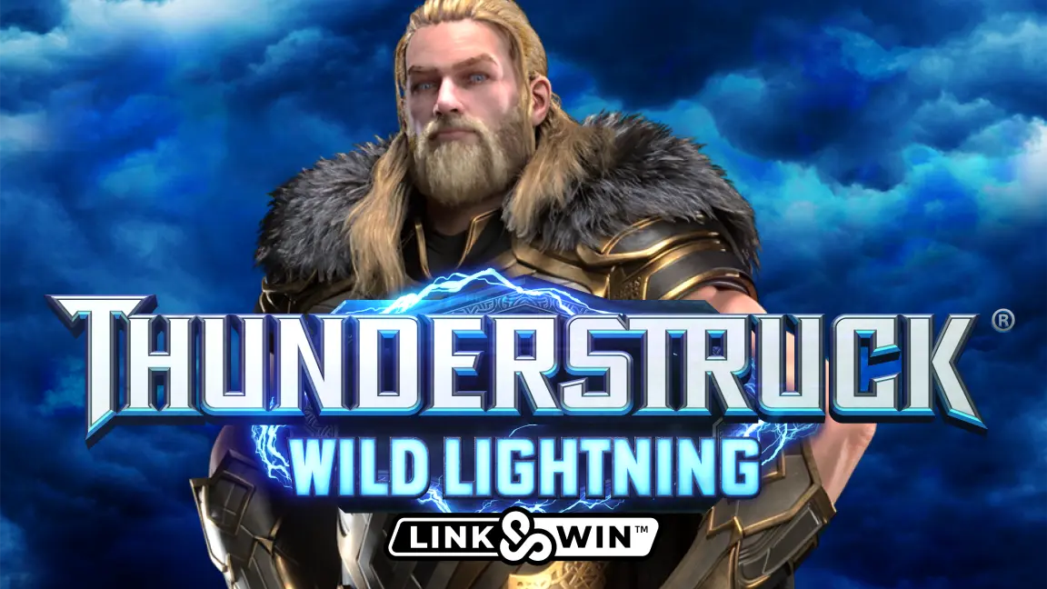 The promotional header for Thunderstruck Wild Lightning, an online slot game on Betty.ca.