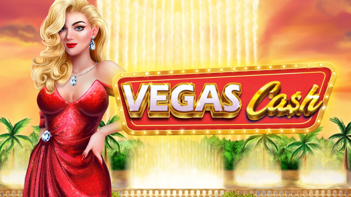 The promotional header for Vegas Cash, an online slot game on Betty.ca.