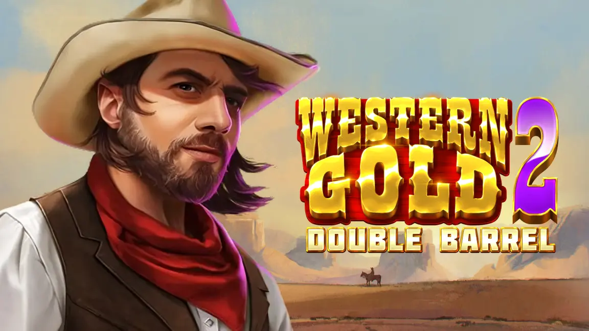 The promotional header for Western Gold 2, an online slot game on Betty.ca.